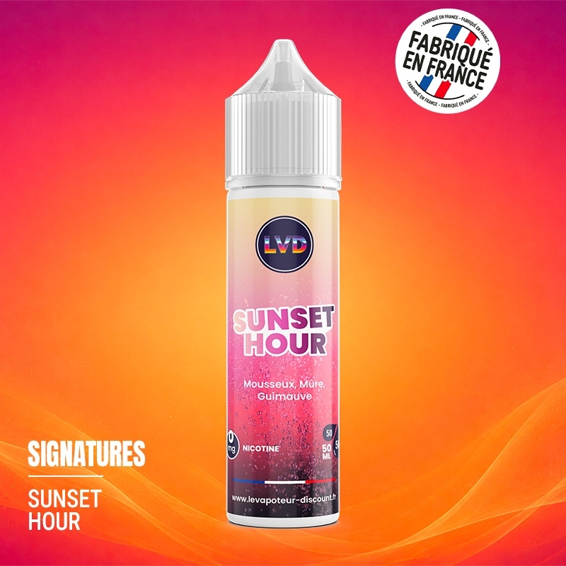 Sparkling Blackberry Marshmallow 50 ml Sunset Hour - Le Vapoteur Discount