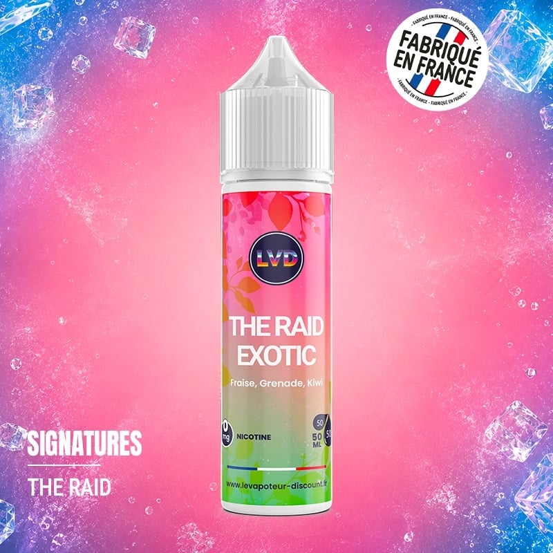 E-liquide The Raid Exotic 50 ml - Le Vapoteur Discount pas cher | Le Vapoteur Discount
