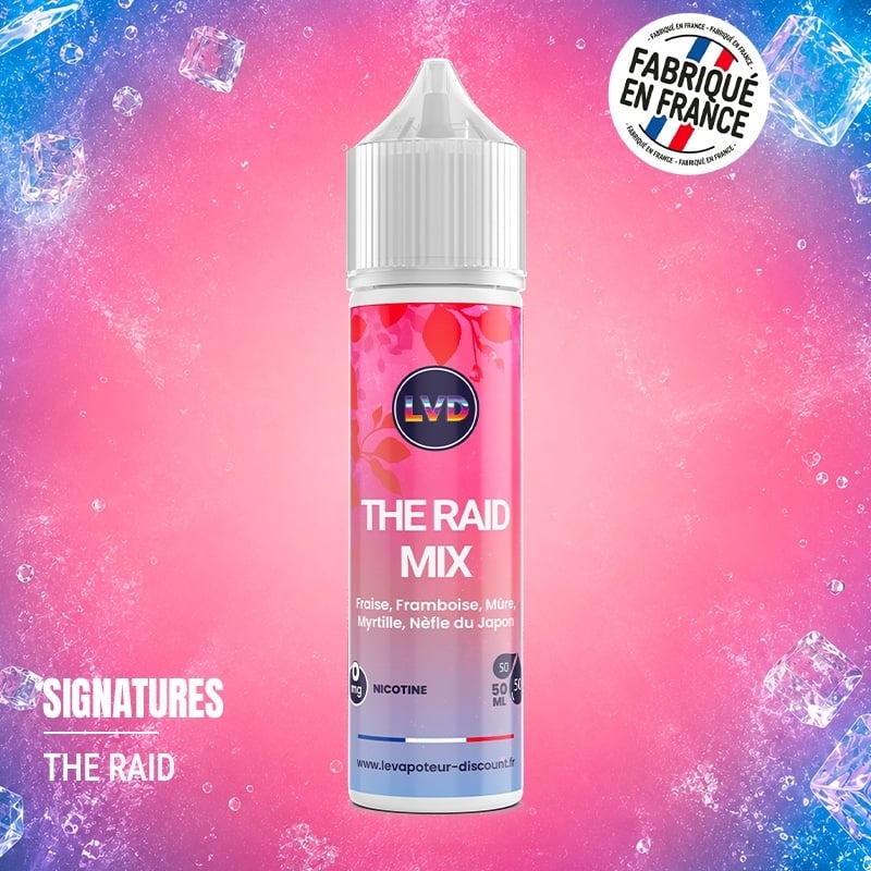 E-liquide The Raid Mix 50 ml - Le Vapoteur Discount pas cher | Le Vapoteur Discount
