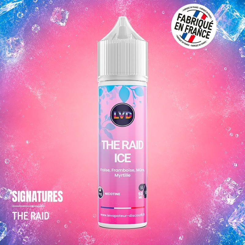 E-liquide The Raid Ice 50 ml - Le Vapoteur Discount pas cher | Le Vapoteur Discount
