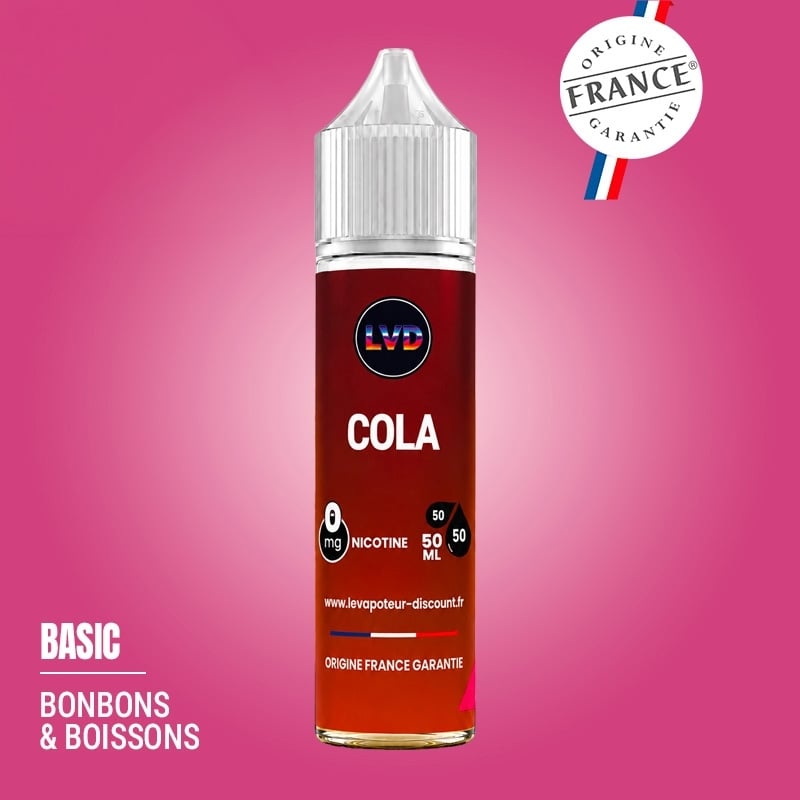 Cola 50 ml E-liquid - Le Vapoteur Discount at low price | Le Vapoteur Discount