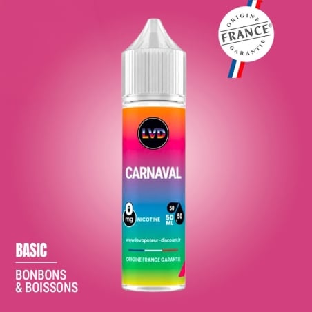 Carnaval 50 ml - Le Vapoteur Discount