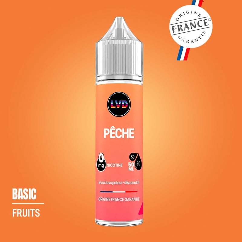 Pêche 50 ml - Le Vapoteur Discount