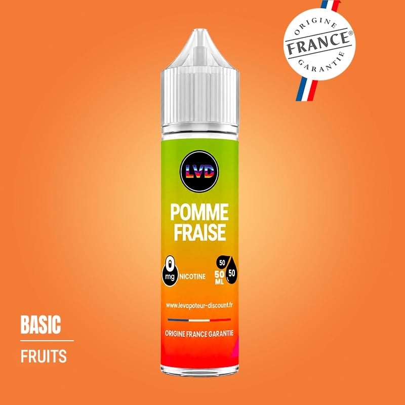 Apple Strawberry 50 ml E-liquid - Le Vapoteur Discount at a great price | Le Vapoteur Discount
