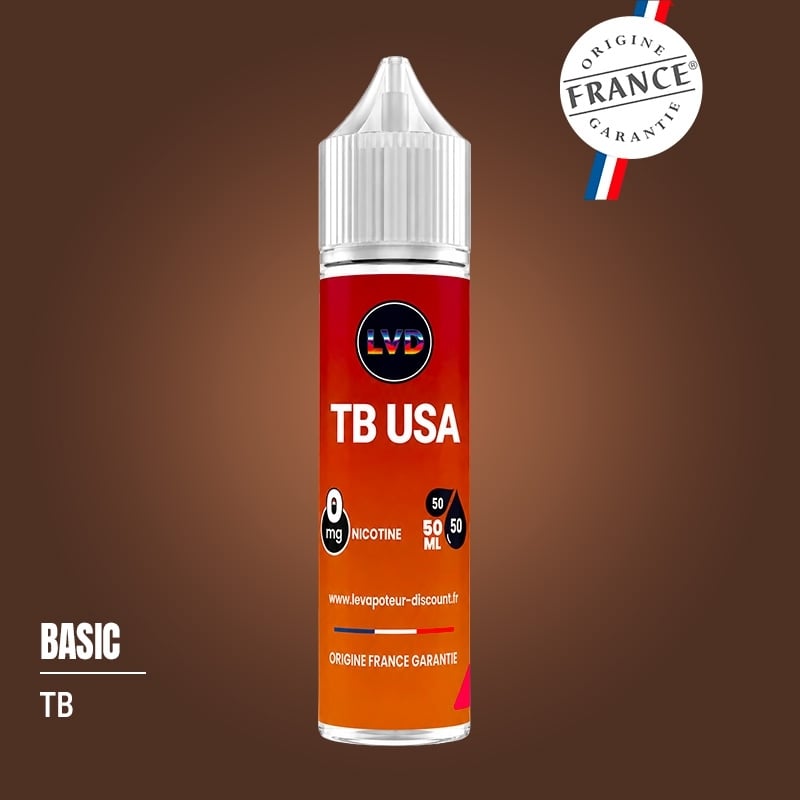 E-liquide Le TB USA 50 ml - Le Vapoteur Discount pas cher | Le Vapoteur Discount