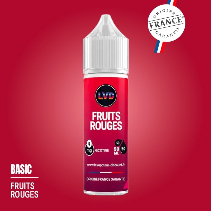 Red Fruits E-liquid 50 ml - Le Vapoteur Discount at the best price | Le Vapoteur Discount