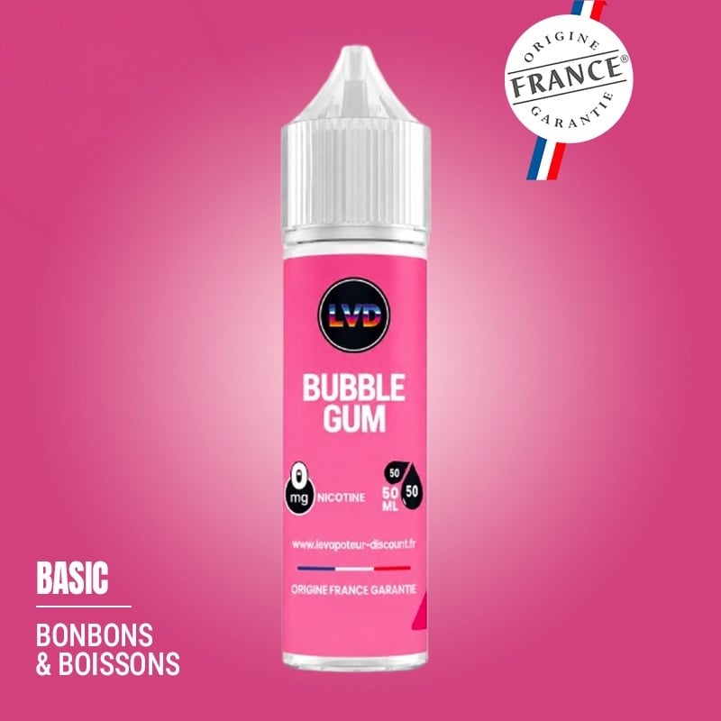 E-liquid Bubble Gum 50 ml - Le Vapoteur Discount cheap | Le Vapoteur Discount