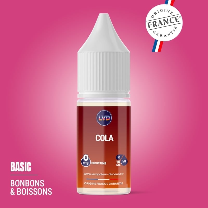 Cola 10 ml E-liquid - Le Vapoteur Discount at a great price | Le Vapoteur Discount