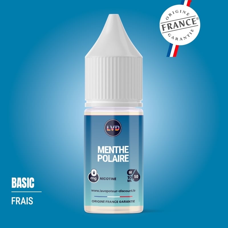 E-liquide Menthe Polaire Le Vapoteur Discount 10 ml pas cher | Le Vapoteur Discount