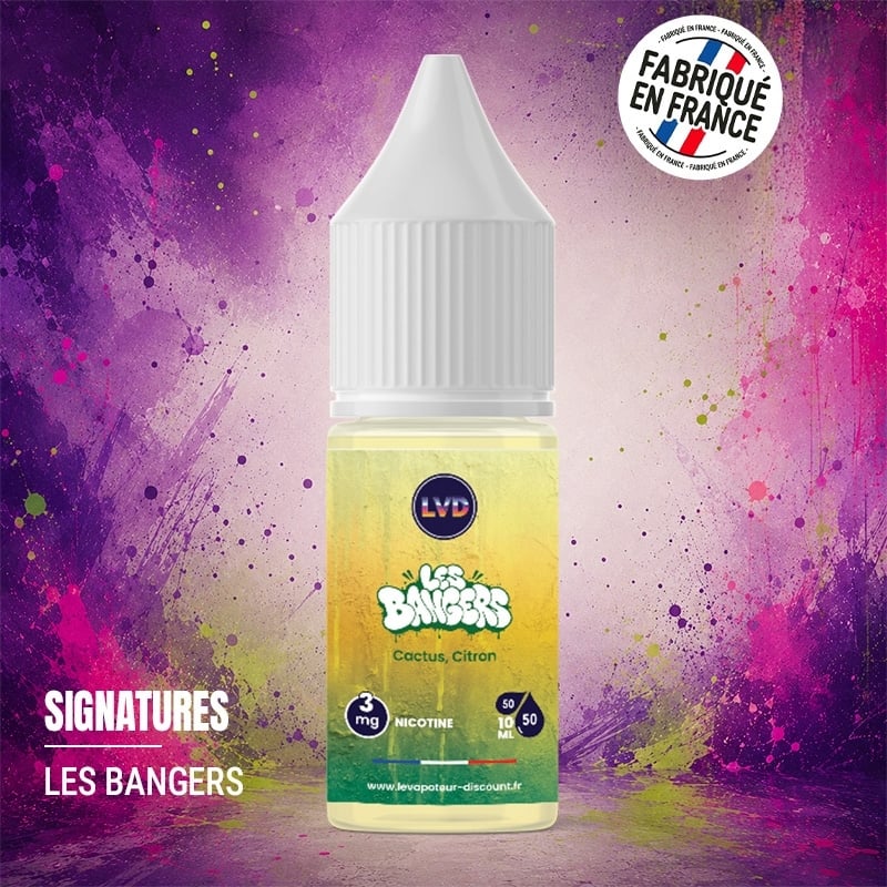 E-liquid Cactus Lemon 10 ml Les Bangers - Le Vapoteur Discount cheap | Le Vapoteur Discount