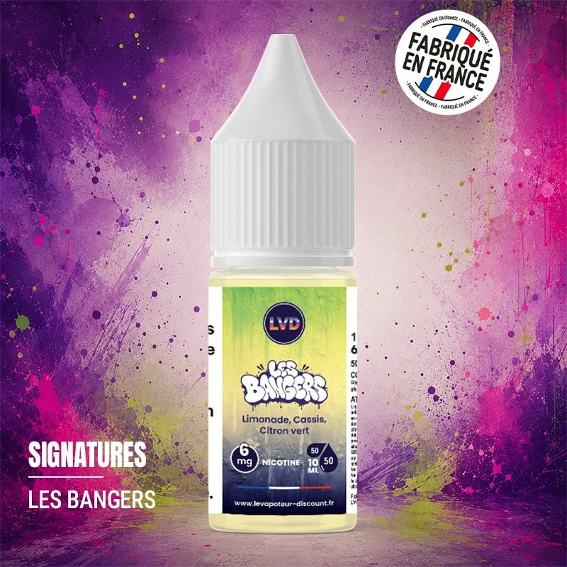 Limonade Cassis Citron Vert 10 ml Les Bangers - Le Vapoteur Discount