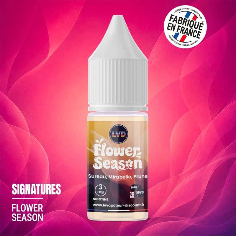 E-liquid Elderflower Mirabelle Plum 10 ml Flower Season cheap | Le Vapoteur Discount