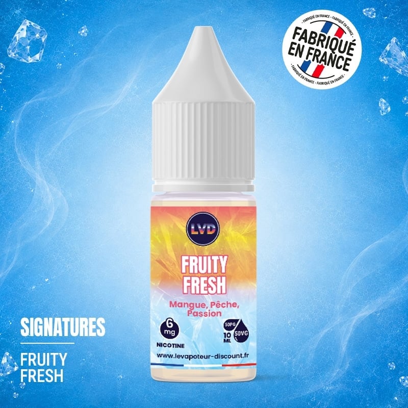 Mangue Pêche Passion 10 ml Fruity Fresh - Le Vapoteur Discount