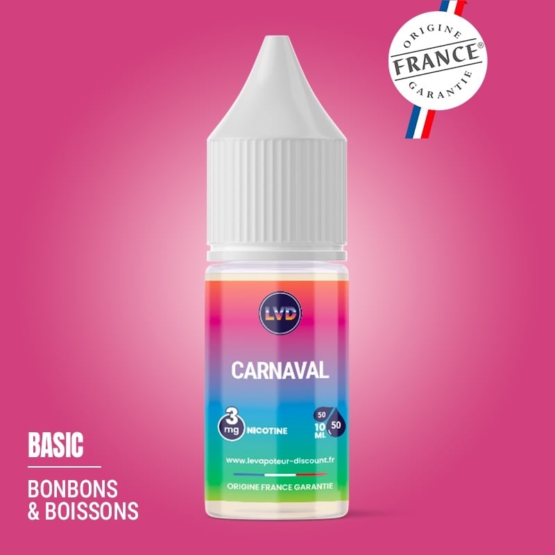 Carnaval 10 ml E-liquid - Le Vapoteur Discount cheap | Le Vapoteur Discount