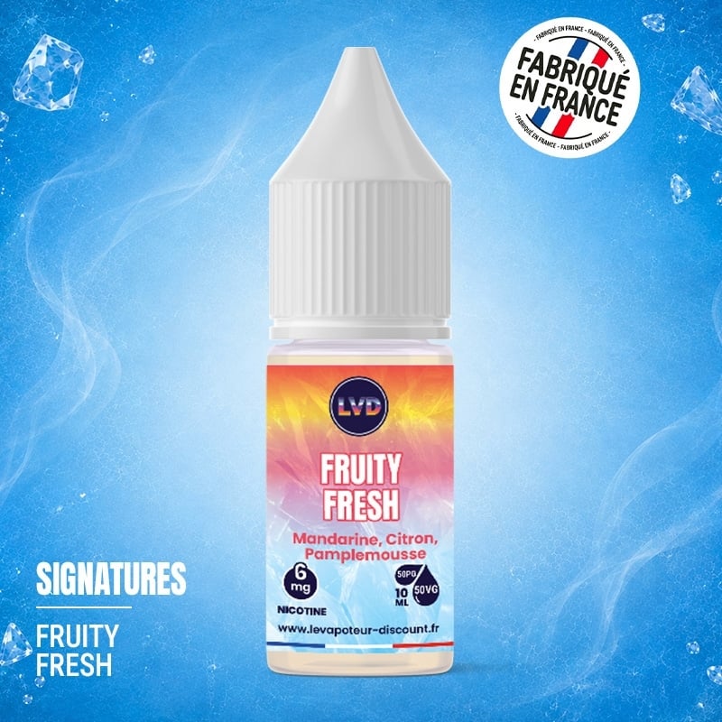 Mandarin Lemon Grapefruit 10 ml Fruity Fresh - Le Vapoteur Discount