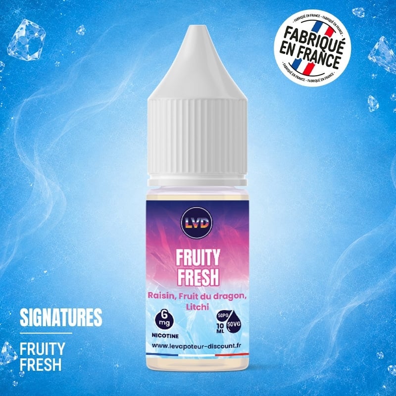 Fruit du Dragon Raisin Litchi 10 ml Fruity Fresh - Le Vapoteur Discount