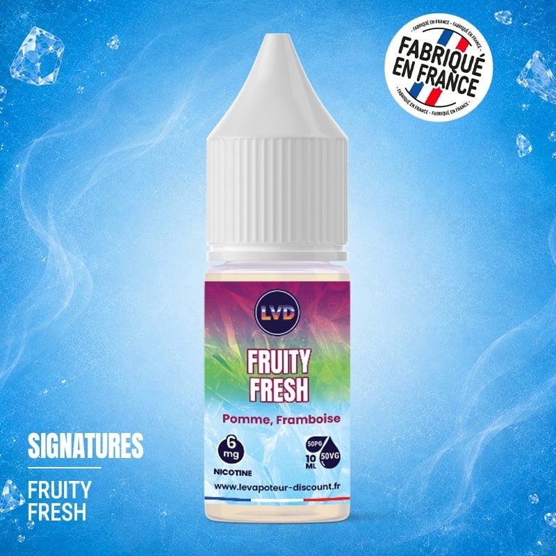 Pomme Framboise 10 ml Fruity Fresh - Le Vapoteur Discount