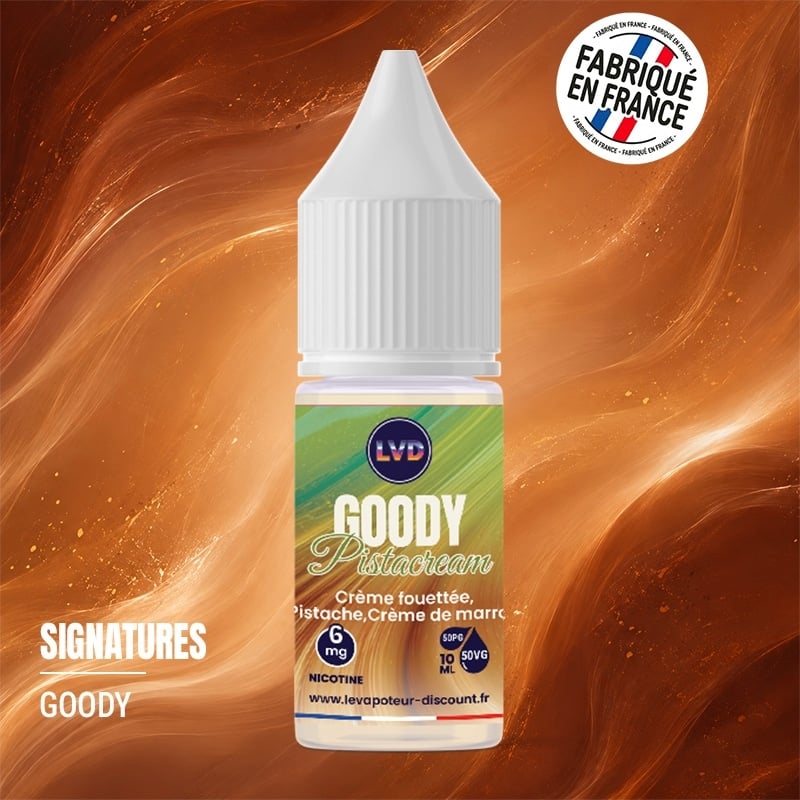 Goody Pistacream 10 ml - Le Vapoteur Discount