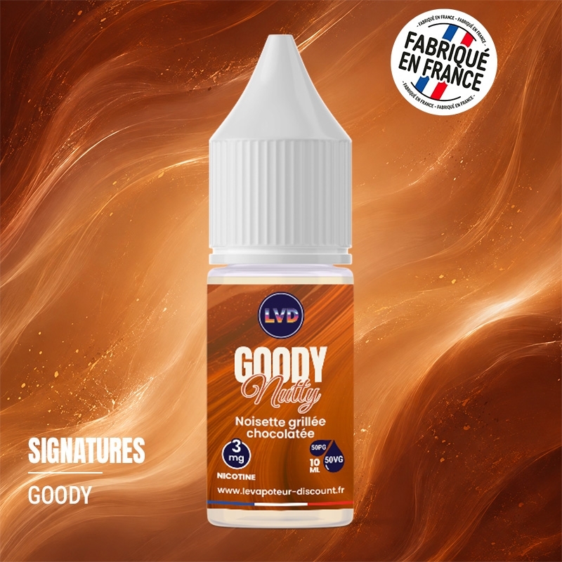 E-liquide Goody Nutty 10 ml Le Vapoteur Discount pas cher | Le Vapoteur Discount
