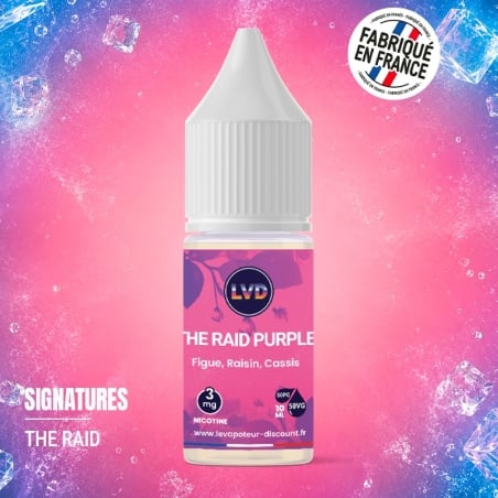 The Raid Purple 10 ml - Le Vapoteur Discount