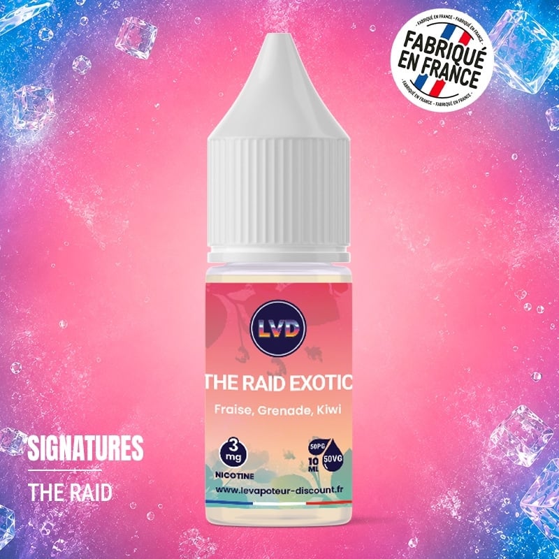 E-liquid The Raid Exotic 10 ml - Le Vapoteur Discount cheap | Le Vapoteur Discount