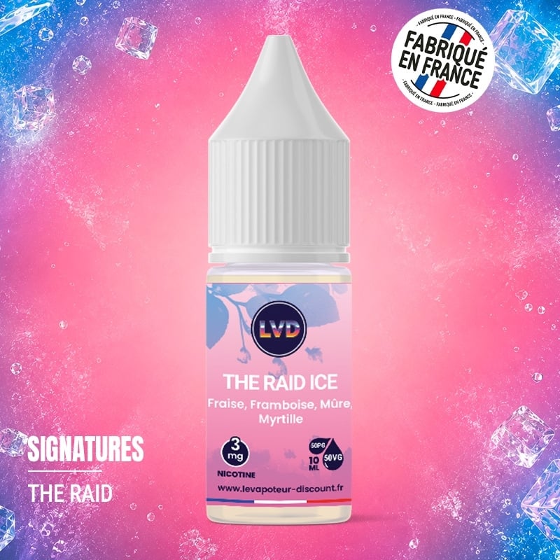 E-liquide The Raid Ice 10 ml - Le Vapoteur Discount pas cher | Le Vapoteur Discount