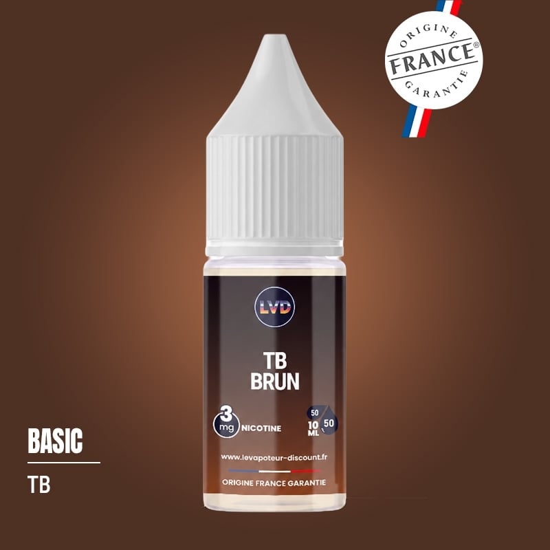 E-liquide Le TB Brun 10 ml - Le Vapoteur Discount pas cher | Le Vapoteur Discount