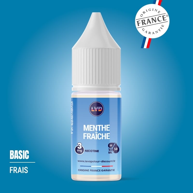 E-liquide Menthe Fraîche 10 ml - Le Vapoteur Discount pas cher | Le Vapoteur Discount