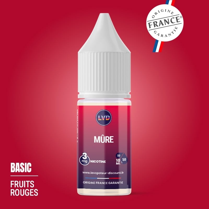 E-liquide Mûre 10 ml - Le Vapoteur Discount pas cher | Le Vapoteur Discount