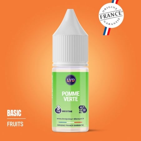 E-liquide Pomme Verte 10 ml - Le Vapoteur Discount pas cher | Le Vapoteur Discount