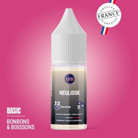 Réglisse 10 ml - Le Vapoteur Discount