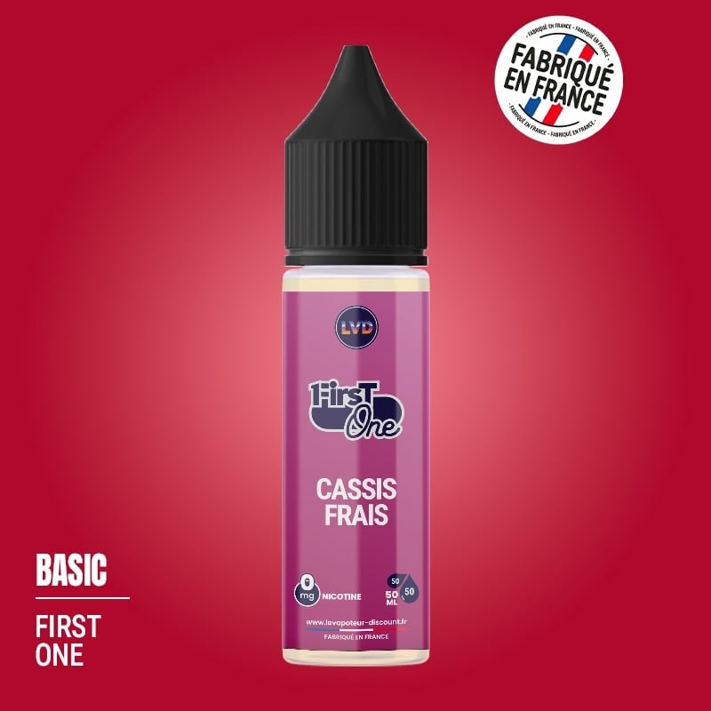 Cassis Frais 50 ml First One - Le Vapoteur Discount