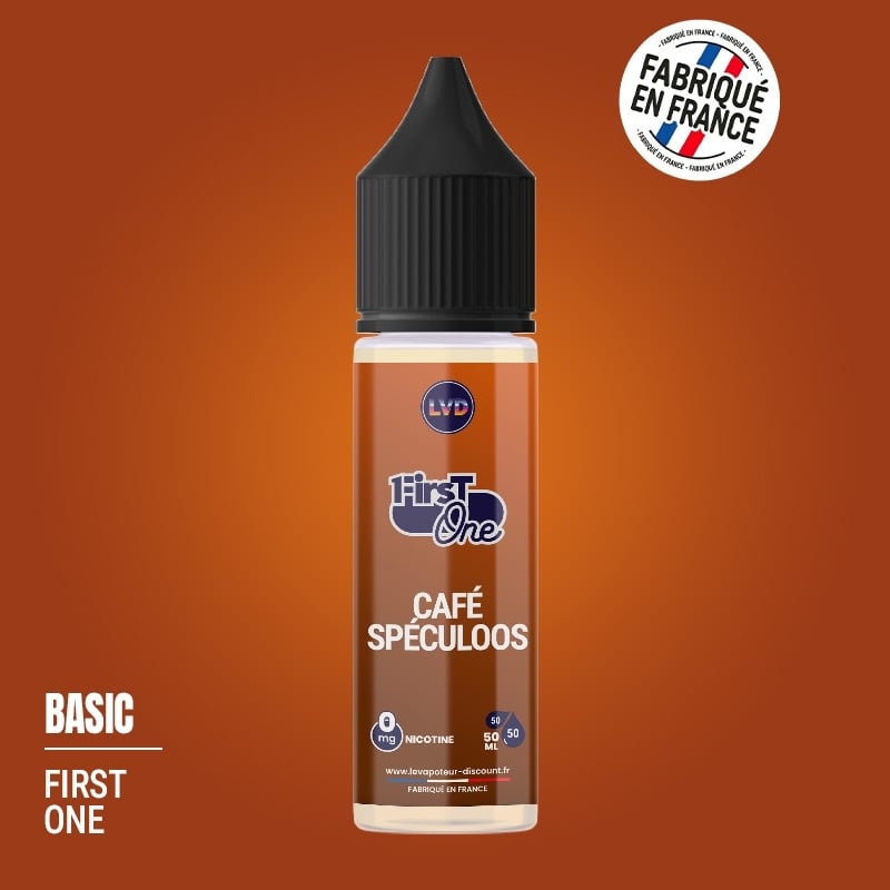 Café Spéculos 50 ml First One - Le Vapoteur Discount