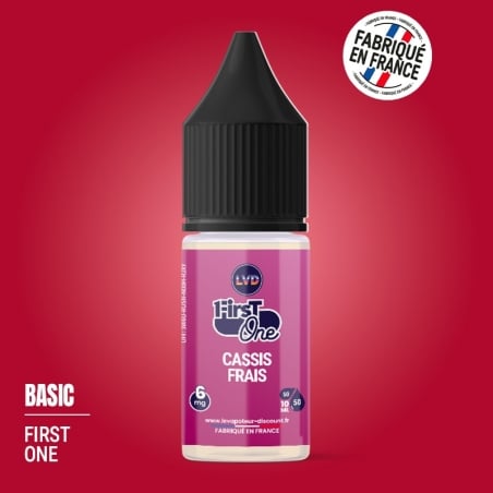 Cassis Frais 10 ml First One - Le Vapoteur Discount