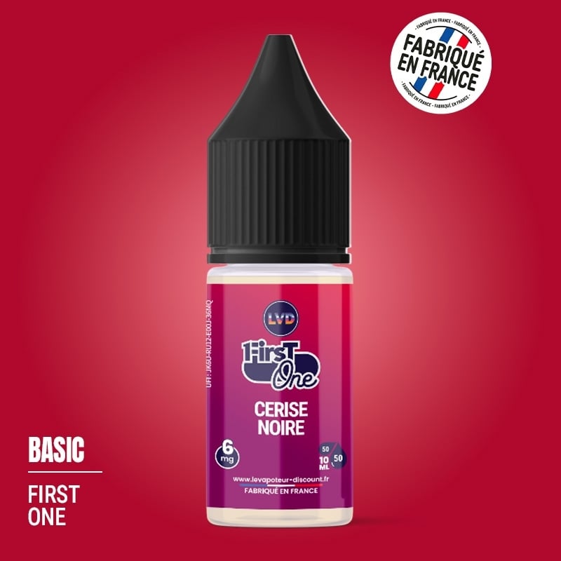Cerise Noire 10 ml First One - Le Vapoteur Discount