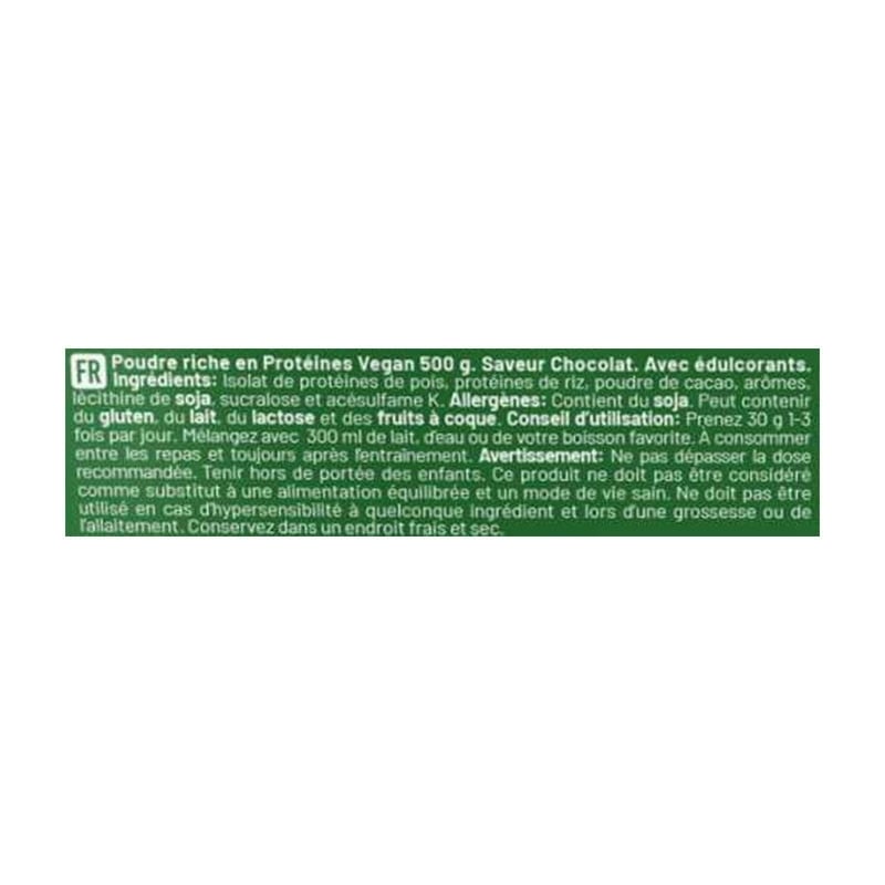 Vegan pea & rice protein - Zumub | Le Sport Discount