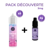 E-liquid Pack The Raid Ice 3 x 50 ml 3mg or 6 mg | Le Vapoteur Discount