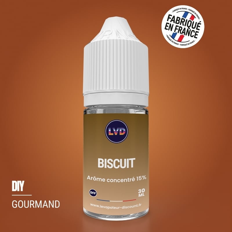 Arôme DIY Biscuit 30 ml LVD pas cher | Le Vapoteur Discount