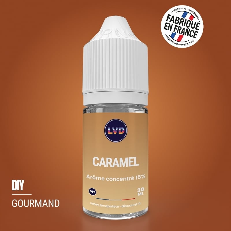 Arôme DIY Caramel 30 ml LVD pas cher | Le Vapoteur Discount