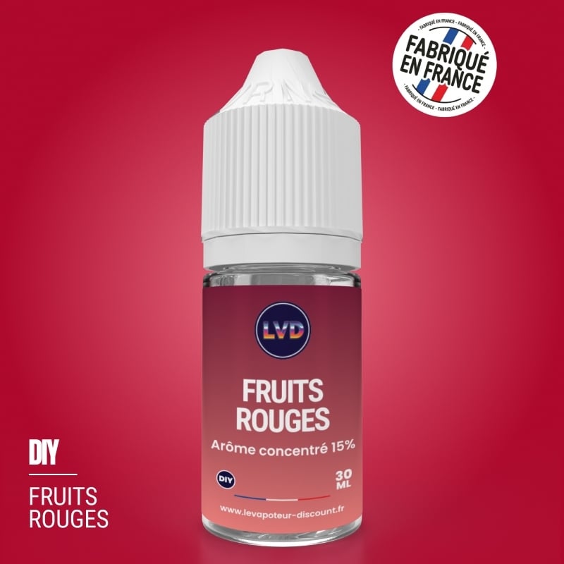 Arôme DIY Fruits Rouges 30 ml LVD pas cher | Le Vapoteur Discount