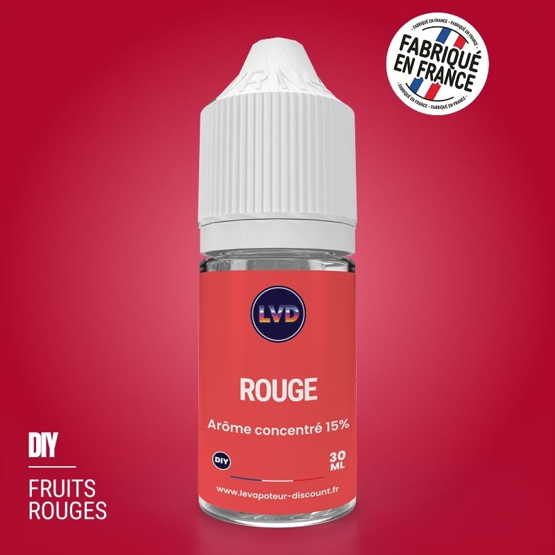 Arôme DIY Rouge 30 ml LVD pas cher | Le Vapoteur Discount