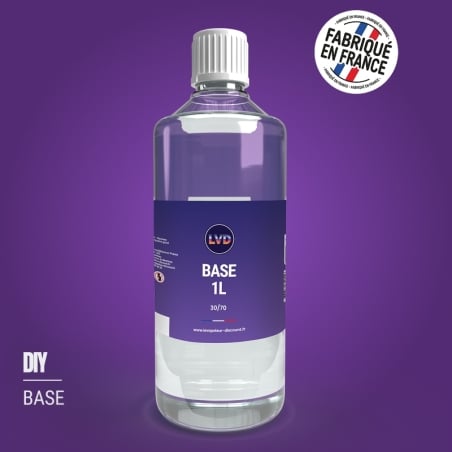 Base 1 L 30/70 PG/VG - Le Vapoteur Discount pas cher | Le Vapoteur Discount