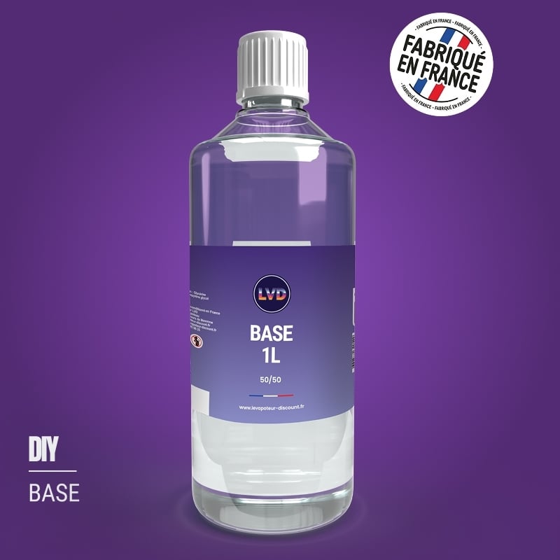 Base 1 L 50/50 PG/VG - Le Vapoteur Discount pas cher | Le Vapoteur Discount