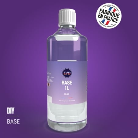 Base 1 L 80/20 PG/VG - Le Vapoteur Discount pas cher | Le Vapoteur Discount
