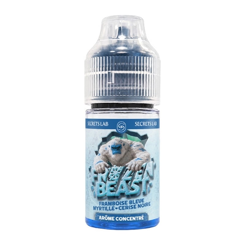 Concentré Framboise Bleue Myrtille Cerise Noire 30 ml Frozen Beast - Secret's Lab