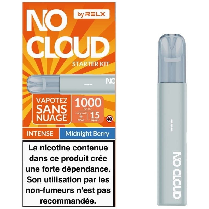 Kit No Cloud Intense Midnight Berry - RELX