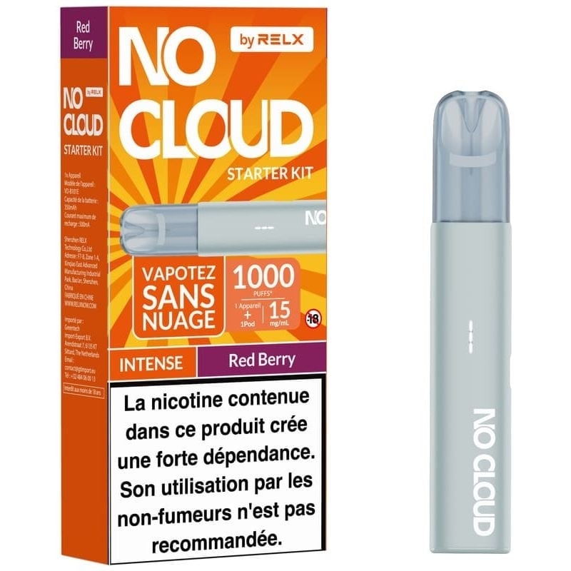 Kit No Cloud Intense Red Berry - RELX