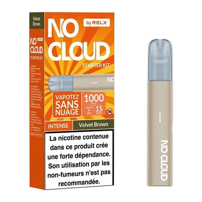 Kit No Cloud Intense Velvet Brown - RELX