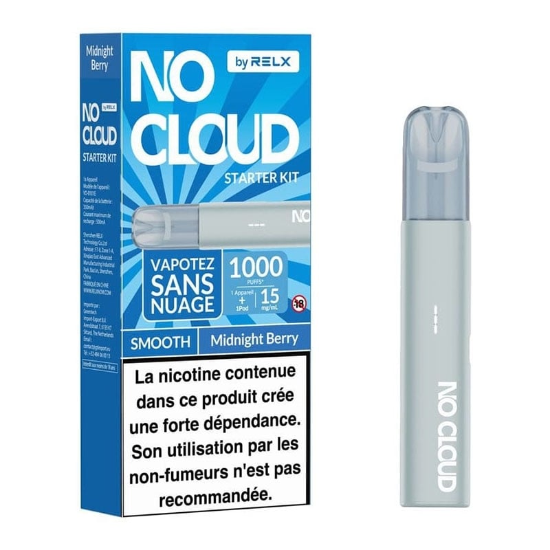 Kit No Cloud Smooth Midnight Berry - RELX