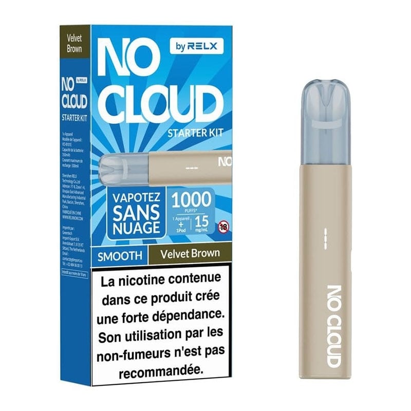 Kit No Cloud Smooth Velvet Brown - RELX